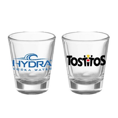 Straight Up 1.75 oz Clear Glass Shot Glasses